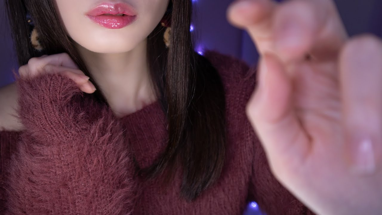 ASMR特写耳语和手部动作助眠(耳朵注意,分层声音,口腔音)-助眠音声网
