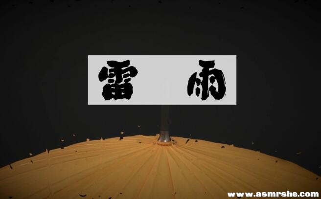 轻雷细雨:令人舒适的雨点炸耳声(无人声) 助眠减压ASMR插图 轻雷细雨:令人舒适的雨点炸耳声(无人声) 助眠减压ASMR插图