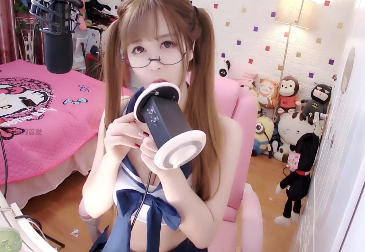 【ASMR福利】斗鱼娜娜Sweet 2021新火箭礼包之性感水手服 舔耳(第九集)-助眠音声网
