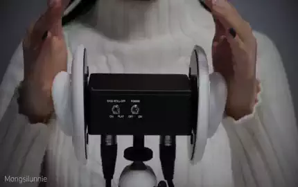 양쪽-귀를-간지럽히는-이어블로잉과-귀-마사지-ASMR-助眠音声网
