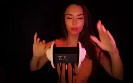 ASMR-–-Ear-Massage-with-Oil-–-No-Talking-助眠音声网